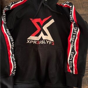 Black and Red Men's Hoodie